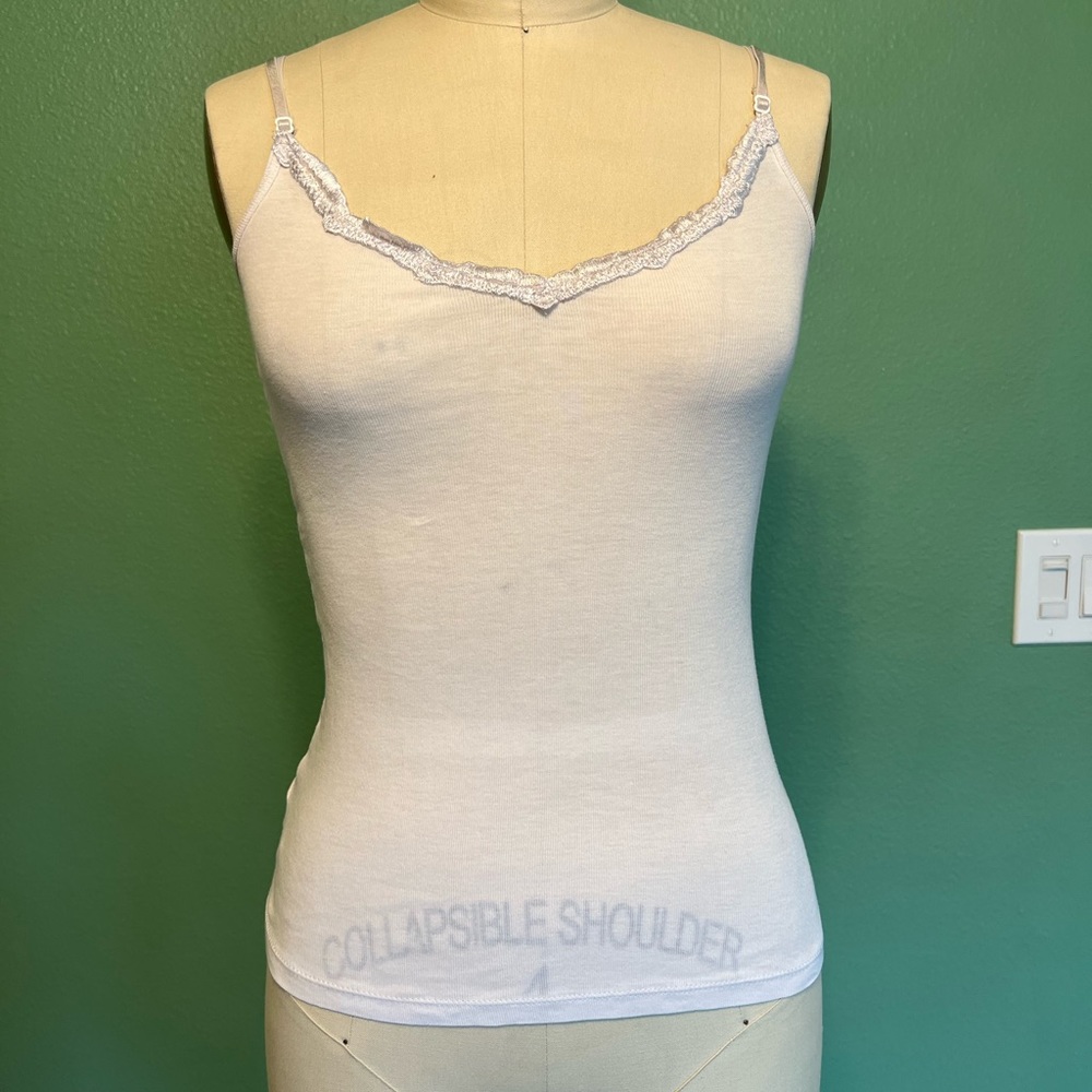 Ann Taylor lace trim cami